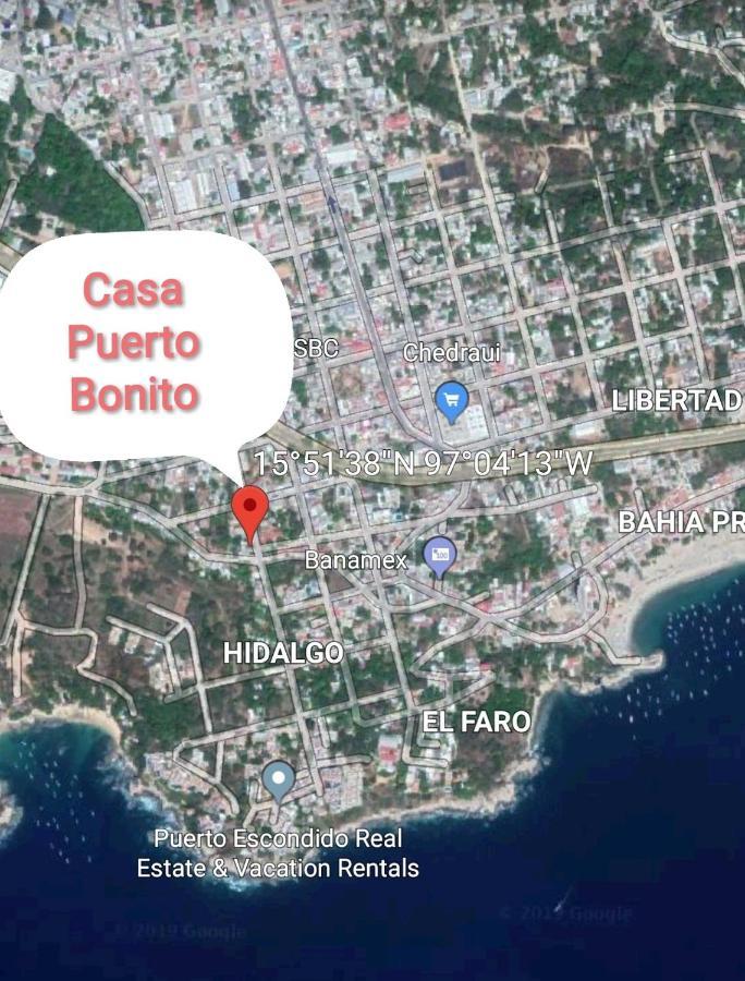 Casa Puerto Bonito & Private Coworking Hotel Puerto Escondido  Exterior foto